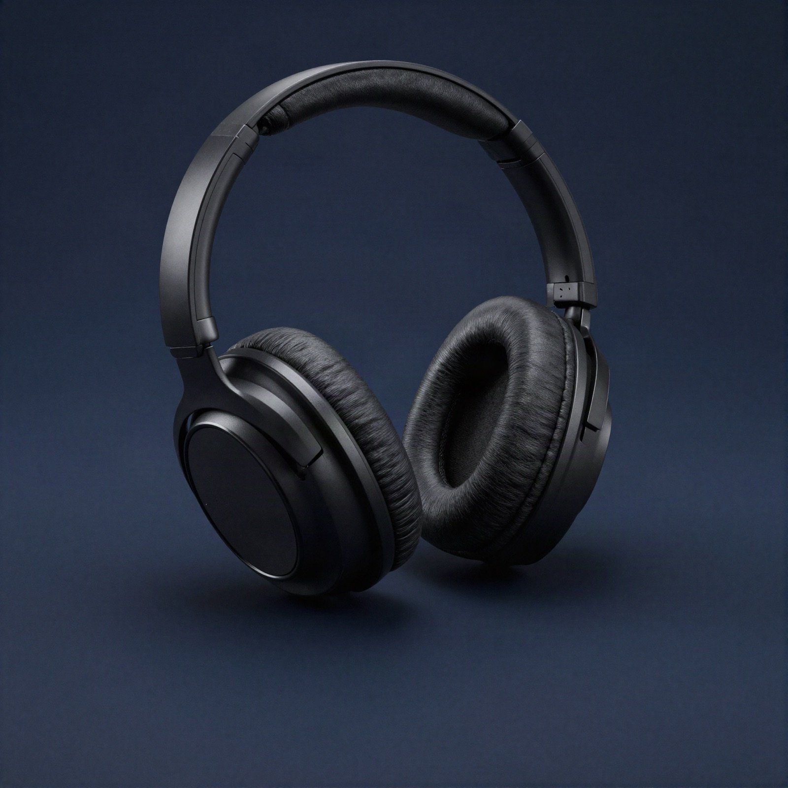 سماعات استوديو سوداء محيطة بالأذن